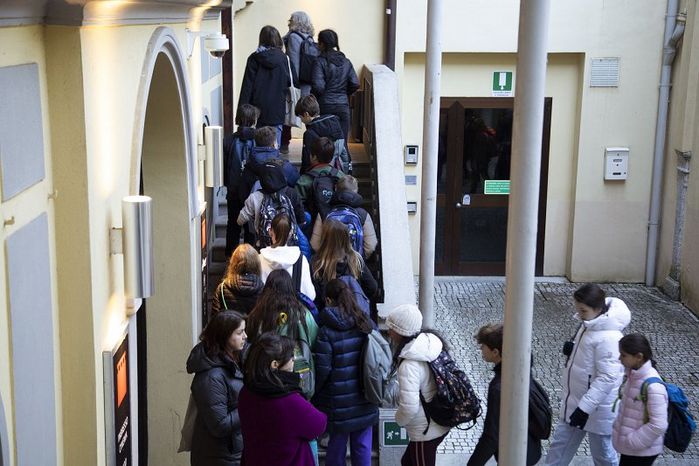 School screening of the film Beanie, Gorizia, 19/12/2023